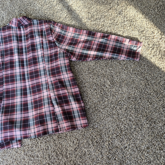 Torrid Plaid Blazer in Pink and Black - Picture 15 of 15
